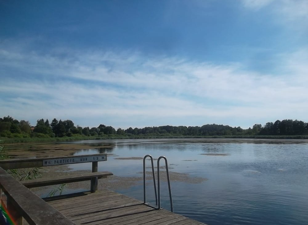 Lake idyll on the outskirts of Neu Heinde, &copy; Mostro A.S. Hamburg