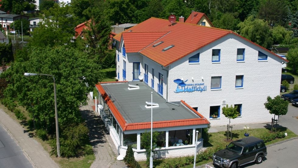 Widok hotelu Haffidyll z zewnątrz, © Hotel Haffidyll Widok hotelu Haffidyll z zewnątrz, © Hotel Haffidyll
