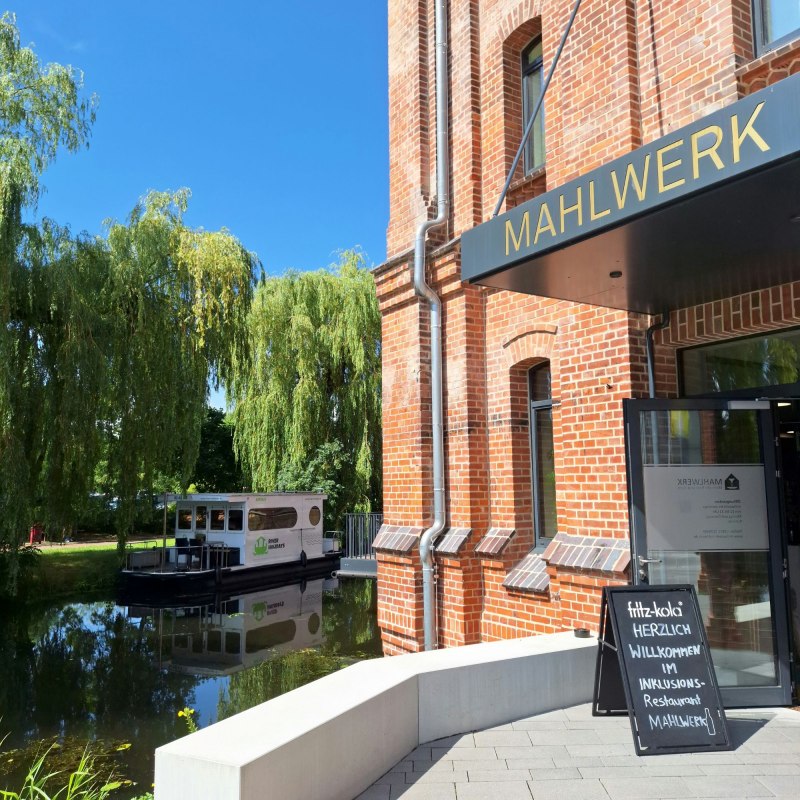 Restauracja i kawiarnia MAHLWERK // &copy; Stadt Parchim