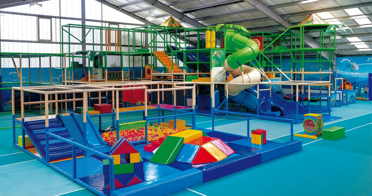 Binnenspeeltuin in de avonturenwereld SPLASH // &copy; Sunday Resort