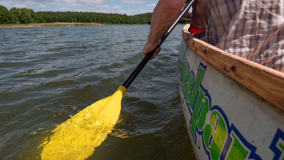 Kano-safari in een grote kano op de Havel met fuehrung-mv.de, Martin Hedtke, &copy; www.fuehrung-mv.de