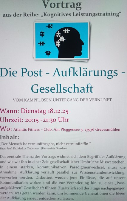 Lecture notice, © Thomas Brandt