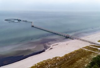 Die Seebrücke in Prerow // © MV-T/Scholz-Witzel Die Seebrücke in Prerow // © MV-T/Scholz-Witzel