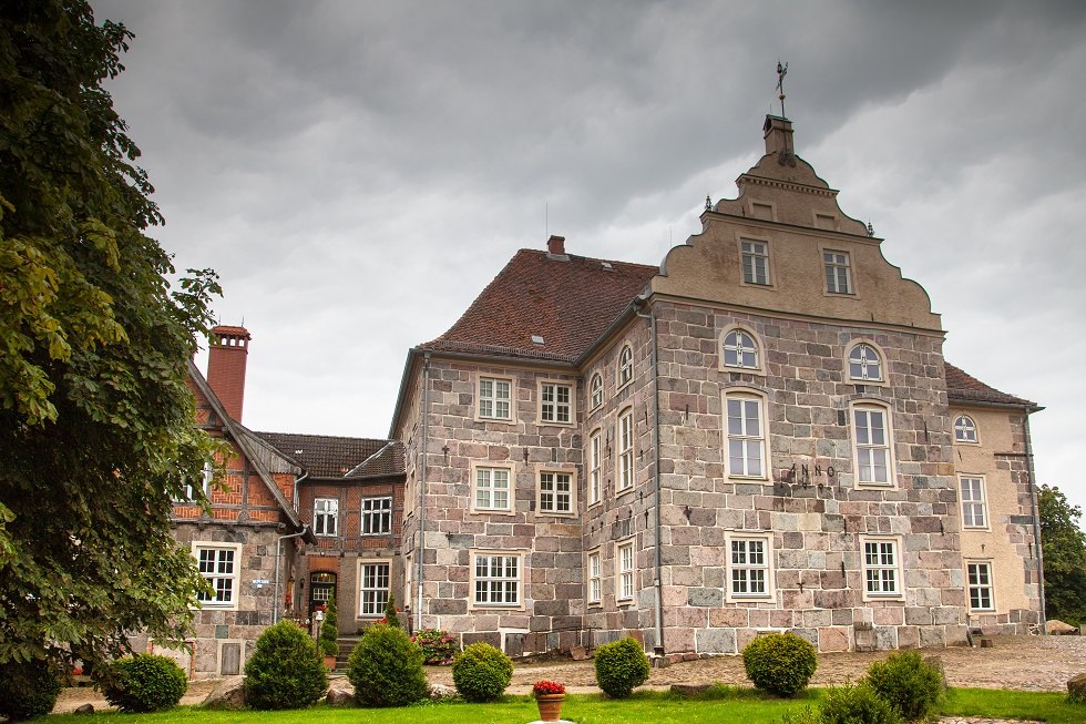 Uitzicht op kasteel Trechow // © Frank Burger Uitzicht op kasteel Trechow // © Frank Burger