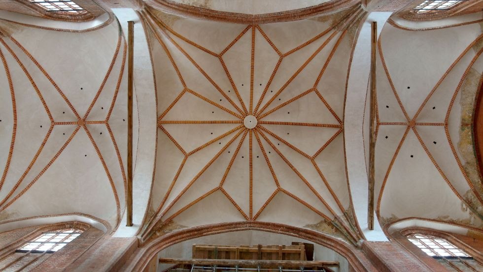 Gewelven van St Georgen, © Hansestadt Wismar, H. Volster