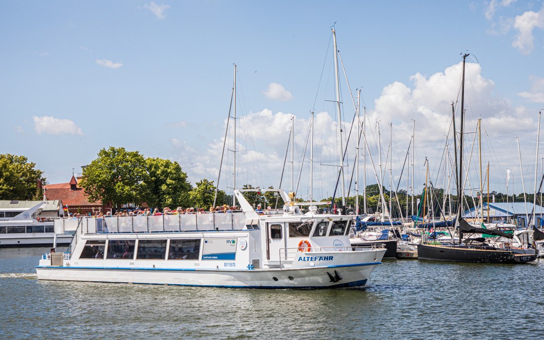 Poznaj hanzeatyckie miasto Stralsund od strony wody, © Weiße Flotte GmbH