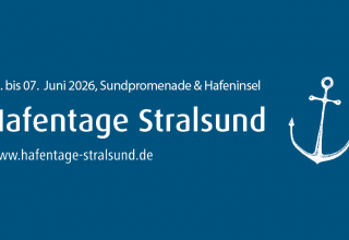 Banner Hafentage 2026 // &copy; Hansestadt Stralsund