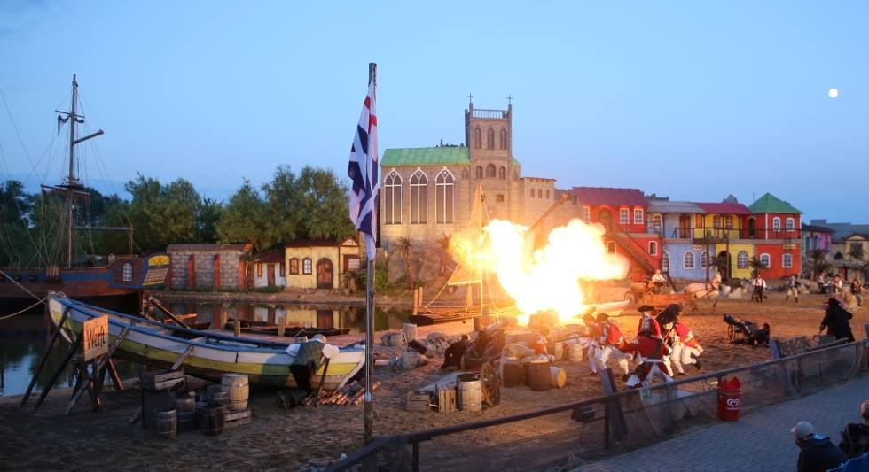 Piraten Openlucht Grevesmühlen - Landschap, © Stadt Grevesmühlen