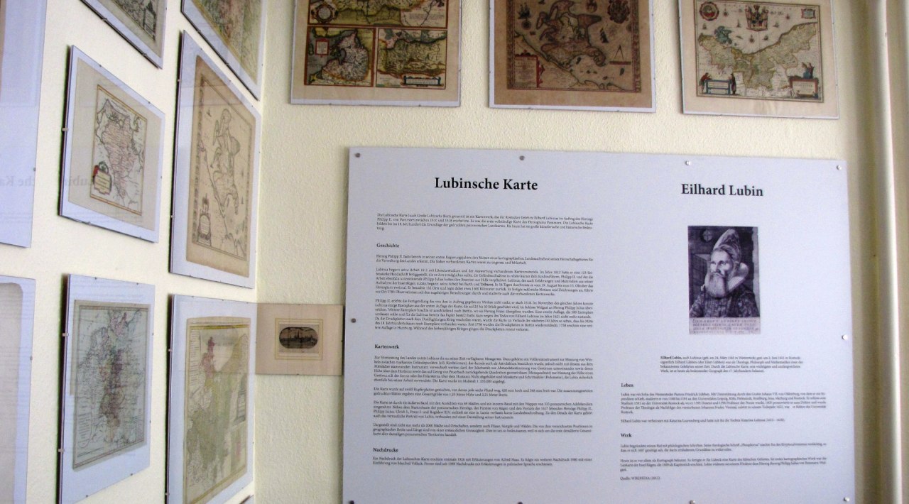 Kaart tentoonstelling // &copy; Rainer Pestel