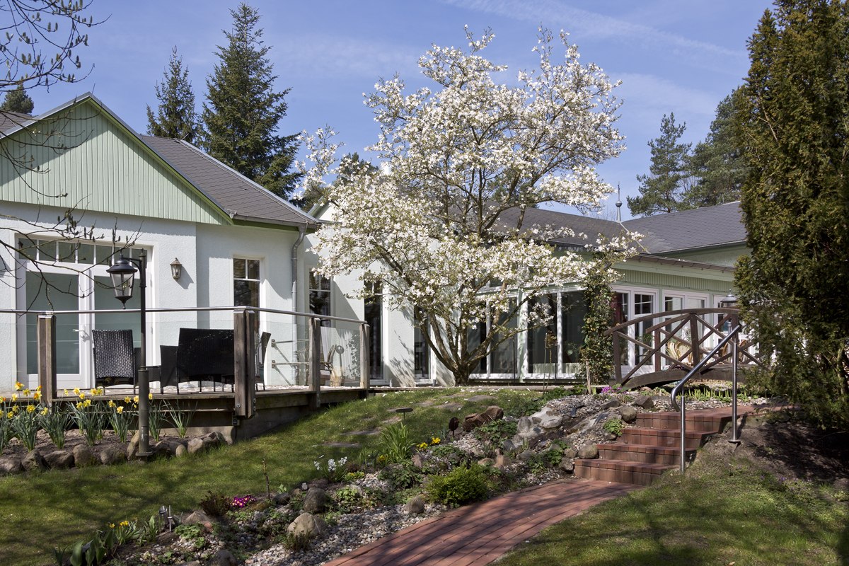 Restauracja Moritz - widok z zewnątrz // &copy; Seehotel Ecktannen