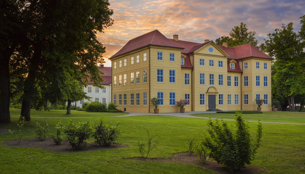 Zamek Mirów o zmierzchu, © SSGK M-V / Timm Allrich