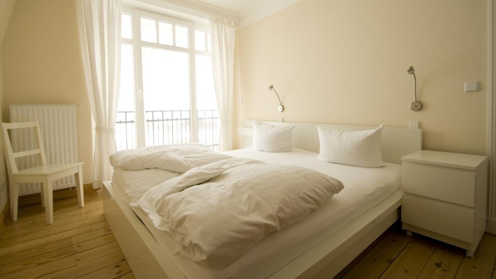 Slaapkamer // © Villa Schwalbe Slaapkamer // © Villa Schwalbe