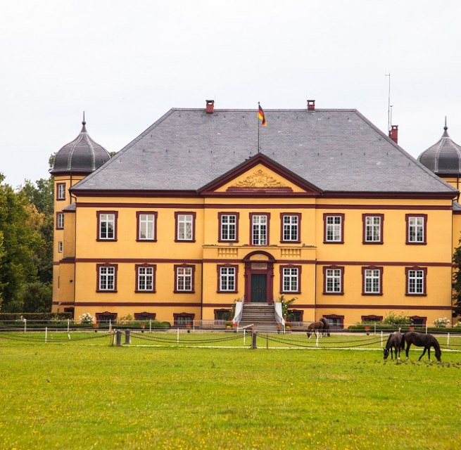 Das um 1700 erbaute Gusthaus Hohen Luckow. // &copy; Frank Burger