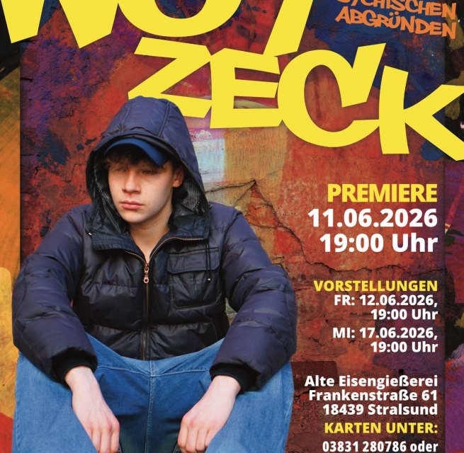 Plakat "WOYZECK" // © STiC-er Theater e.V. Plakat "WOYZECK" // © STiC-er Theater e.V.