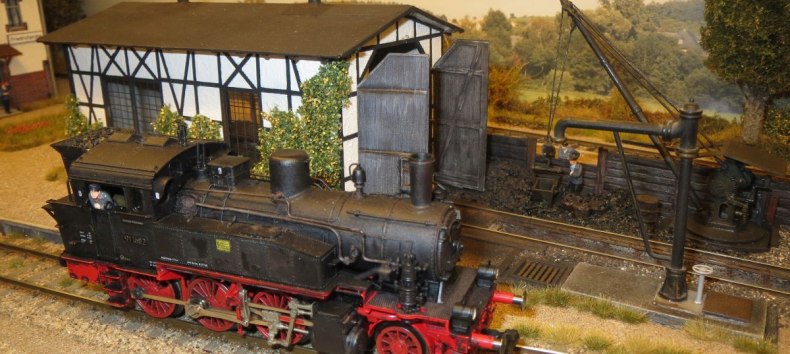 Model of a narrow-gauge locomotive // © Michael Giersberg Model of a narrow-gauge locomotive // © Michael Giersberg