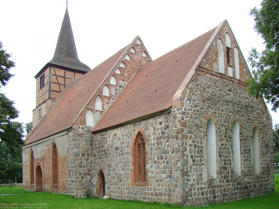 Sietow village church, © P. Schmelzle, Wikipedia
