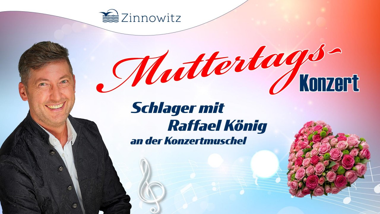 &copy; Muttertags-Konzert in Zinnowitz mit Schlager von Raffael K&ouml;nig
