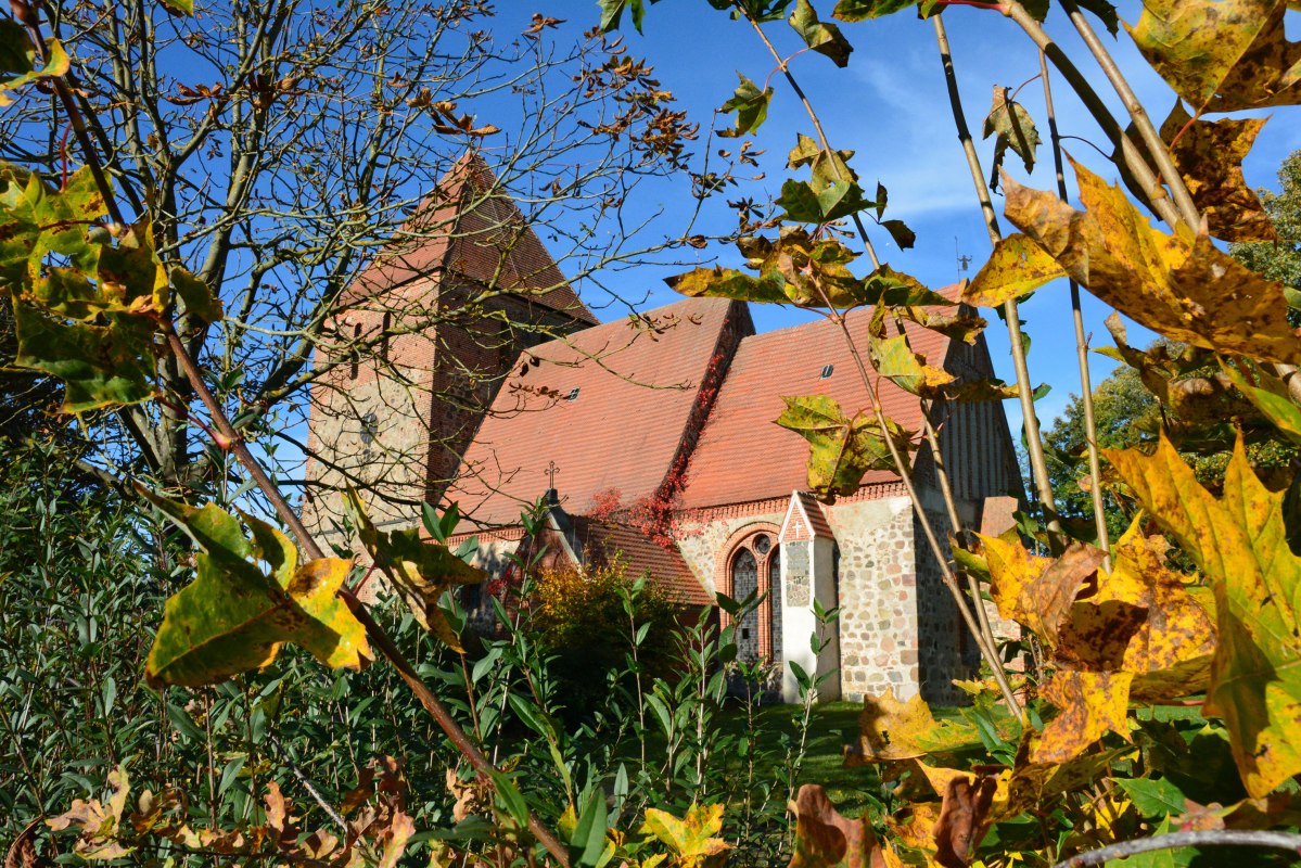 Kerk van Groß Gievitz, zuidaanzicht // © Förderverein Kerk van Groß Gievitz, zuidaanzicht // © Förderverein