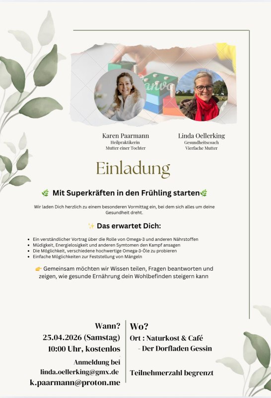 Poster // &copy; Linda Oellerking