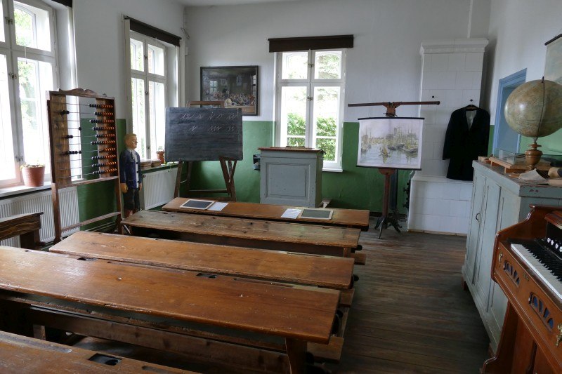 De klas // © Landschulmuseum Göldenitz De klas // © Landschulmuseum Göldenitz