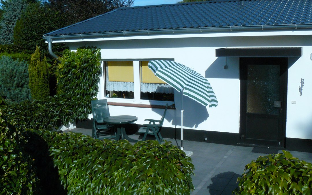 Exterior view with terrace, © Jörg Krüger