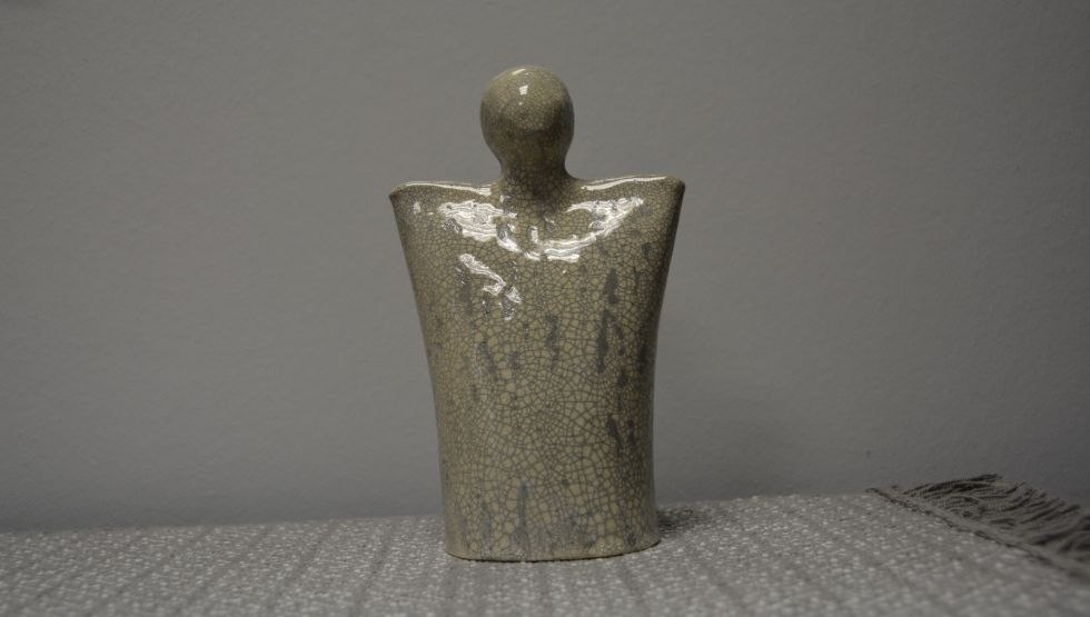 Figure, ceramic, © Rita Waack