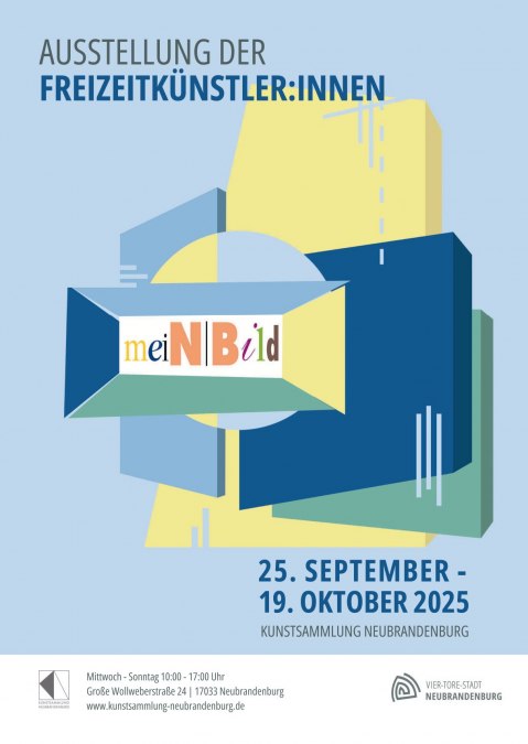 Uitnodiging tentoonstelling, © Kunstsammlung Neubrandenburg