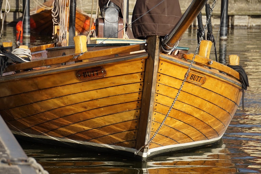 Zeesboot in Fischländer harbor, © Cindy Wohlrab / KVW Wustrow