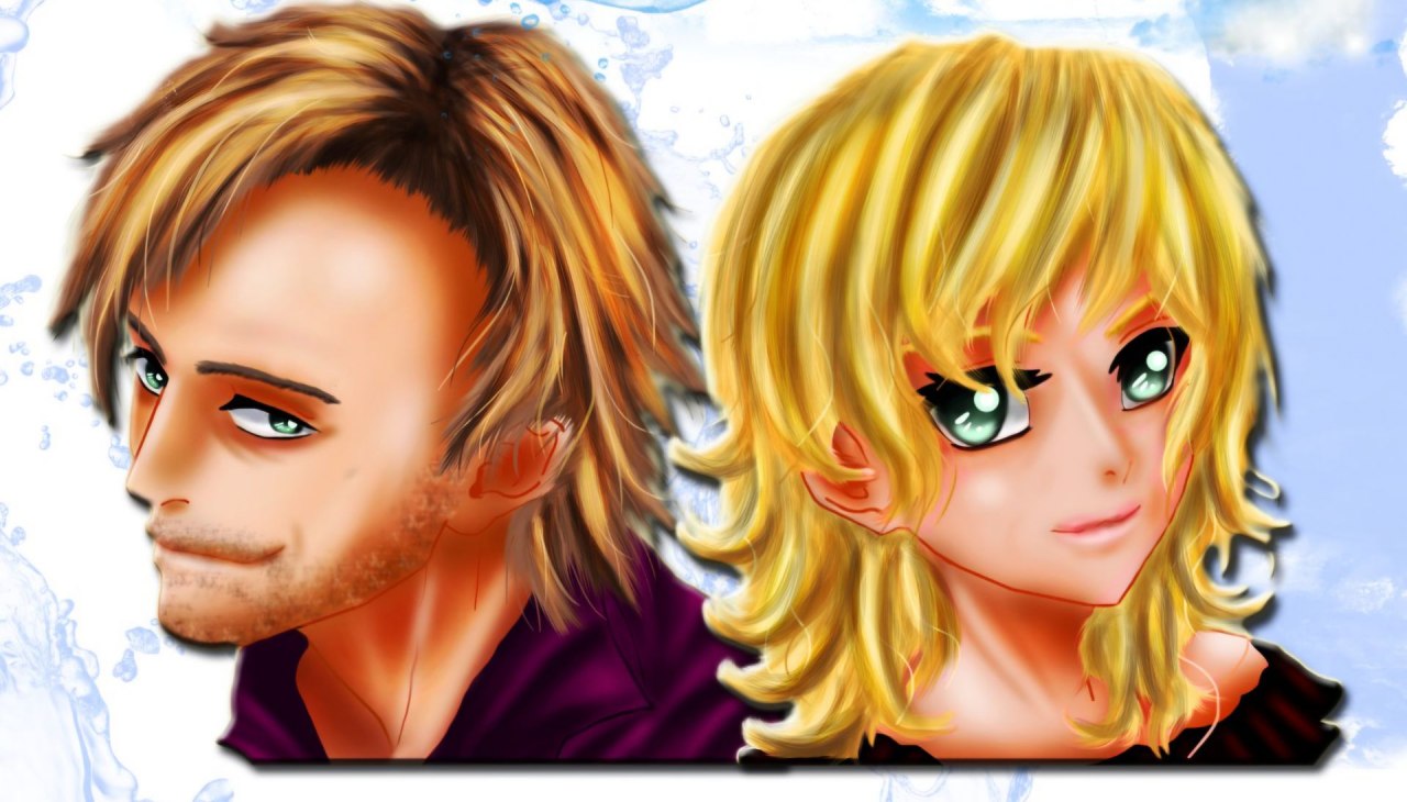 Two on the same wave2, &copy; Andi Bissel