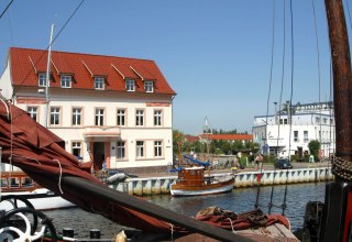 The town harbour in the centre of the seaside resort of Ueckerm&uuml;nde // &copy; Stadt Ueckerm&uuml;nde