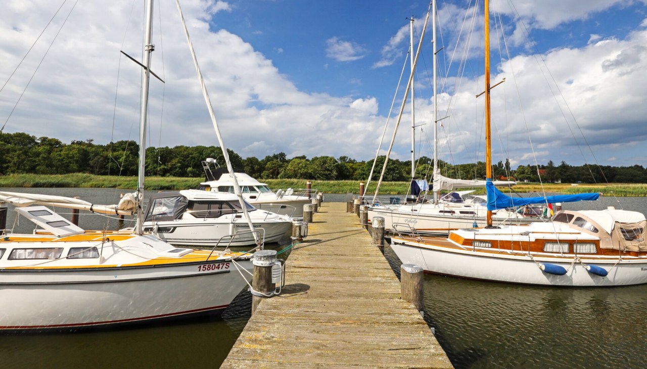 Haven in de kustplaats aan de Oostzee Prerow, © TMV/Gohlke