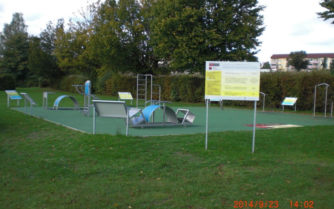 Volksbad fitnessparcours, © Stadt Waren (Müritz)