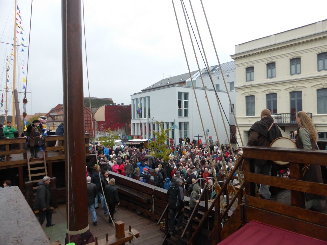 Het radertje werd UCRA gedoopt op 17 oktober 2015. // &copy; Uta Sommer