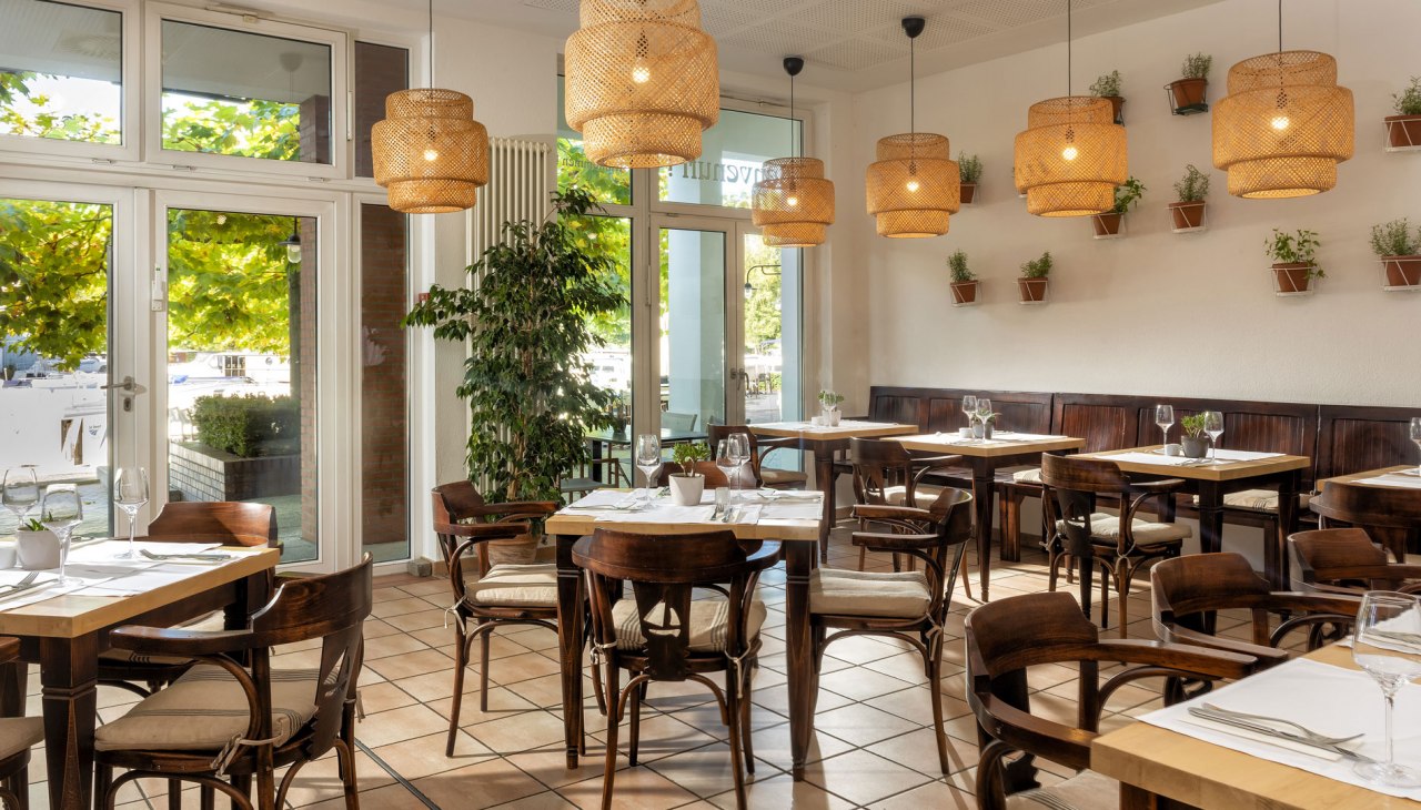 Jadalnia w Precise Resort Marina Wolfsbruch, © Precise Resort Marina Wolfsbruch