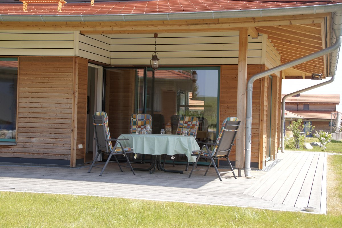 Dom wakacyjny nr 11 w ekologicznej wiosce wakacyjnej Parin, &copy; Christiane Heinemann-Lindt