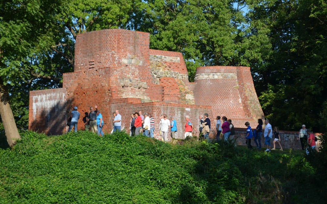 Secured castle ruins "House Demmin, © Hansestadt Demmin