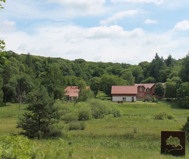 Blick auf die Nationalpark-Information Serrahn // &copy; MV-T/Bodieschek