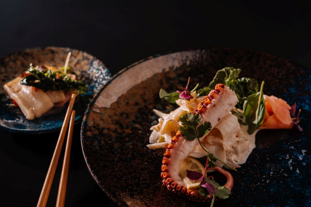 Calamari vs. pulpo - en op het bord!, © THE GRAND Ahrenshoop