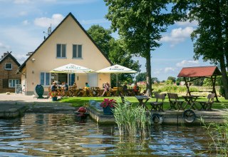 Fischerhof Vipperow, czysta idylla na końcu M&uuml;ritz // &copy; M&uuml;ritzfischer