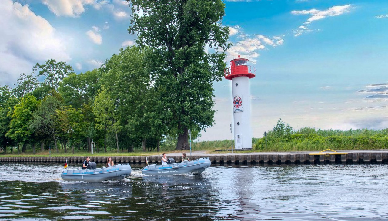 Wynajem łodzi i kajaków, © Lagunenstadt am Haff GmbH