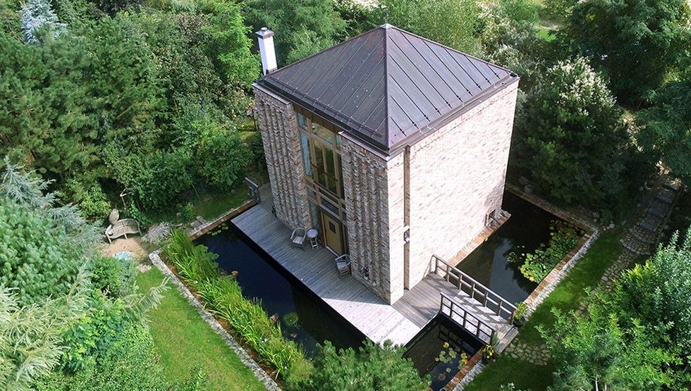 Studio building Gorow aerial view, © bestairpictures Studio building Gorow aerial view, © bestairpictures