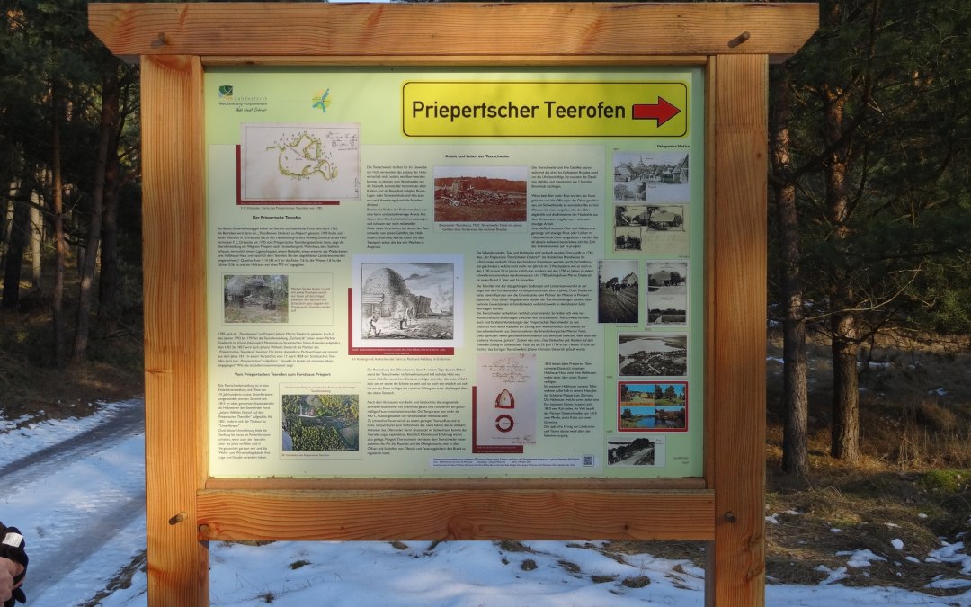 Priepertscher Teerofen 2, © Foto: Touristinformationen Wesenberg & Mirow, Mecklenburgische Kleinseenplatte