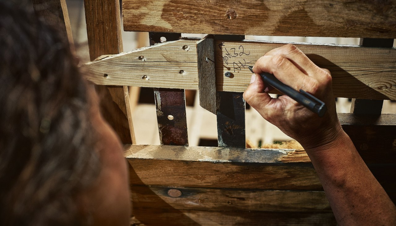 Repair and new construction of wooden boats in the boatyard Freest, © TMV@pocha.de