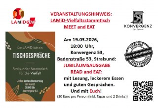 Anniversary get-together "Read and Eat" at Konvergenz // &copy; LAMiD