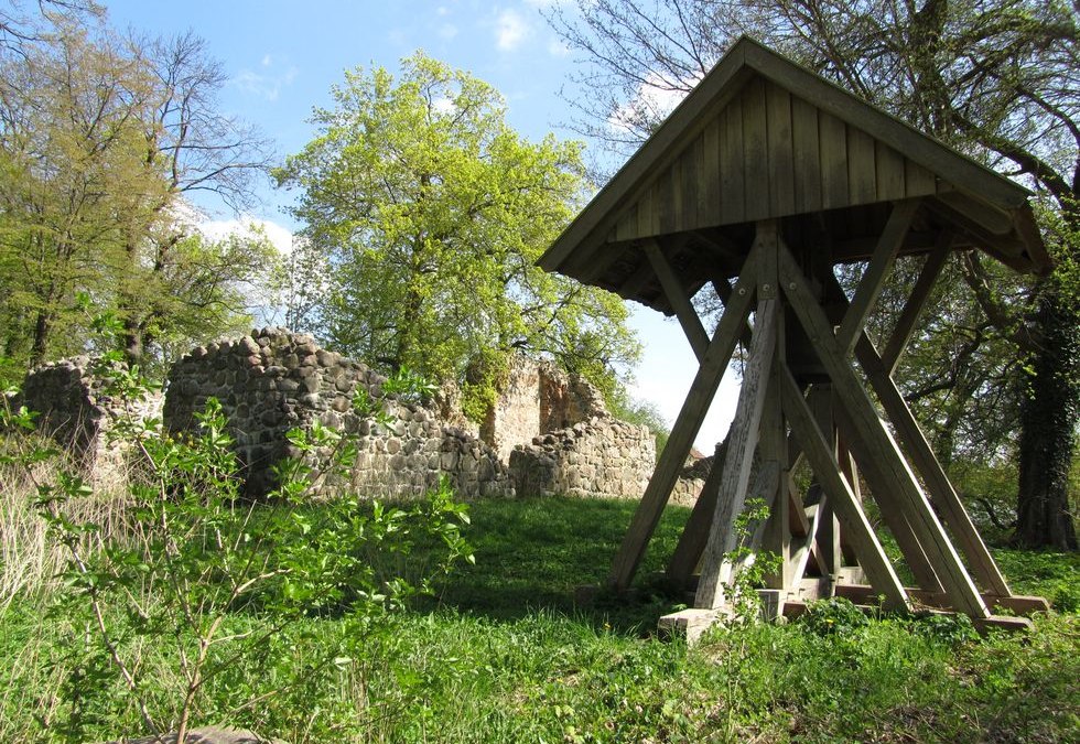 Bell tower church ruin Schorssow, © Jana Koch