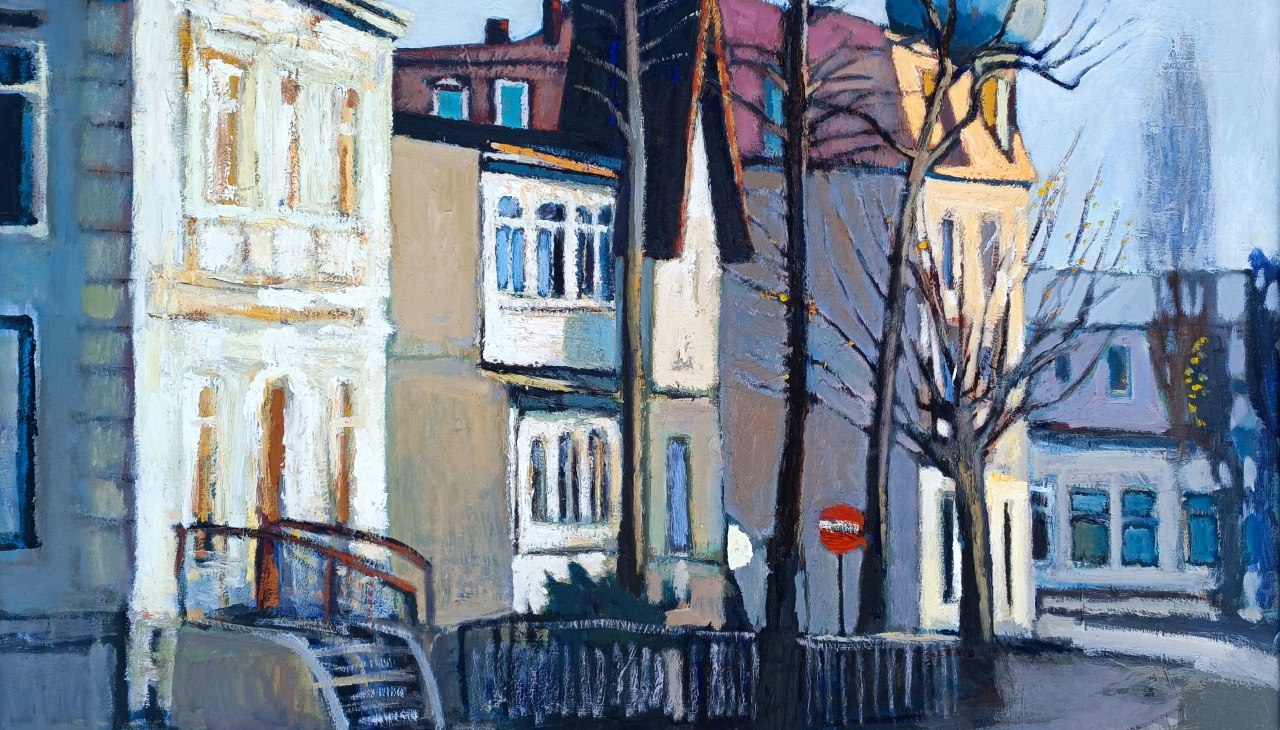 © 26. Pommersche Kunstauktion - Winterauktion - Volker Köpp Straßenansicht Ahlbeck.jpg