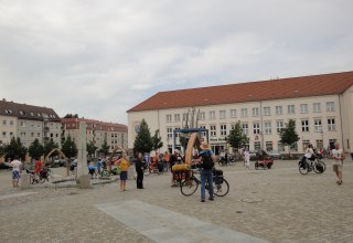 Rynek w Pasewalku, © Nicole Spittel