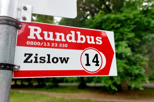 Okrągły autobus Plauer Zislow, © Rundbus Plauer See
