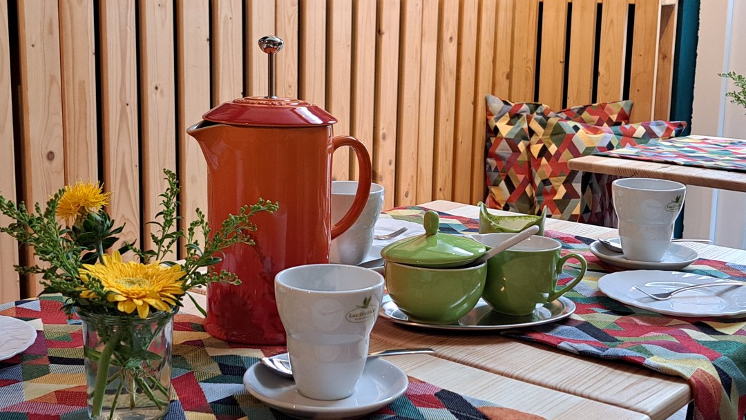 Letnia kawiarnia 3, © Bio-Rösterei LandDelikat Letnia kawiarnia 3, © Bio-Rösterei LandDelikat