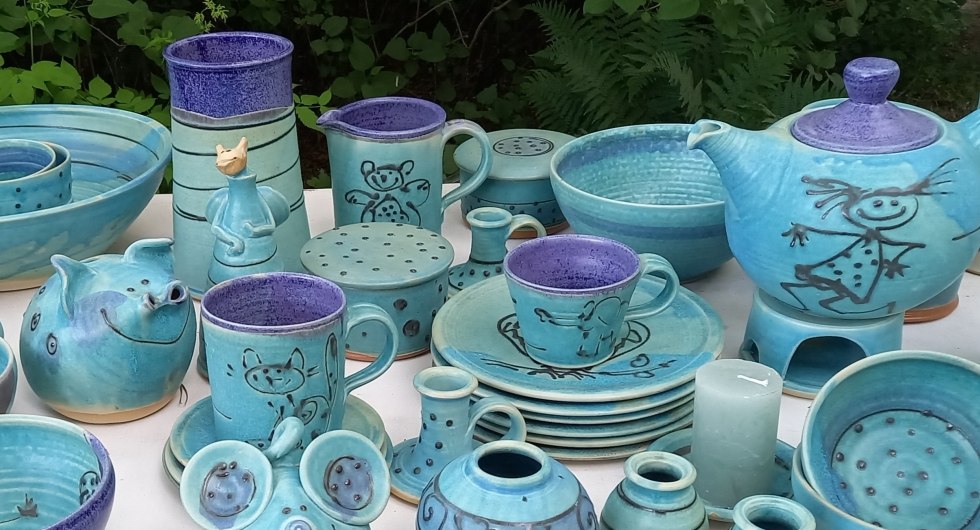 Lilientonkeramik, &copy; Julia Miksch